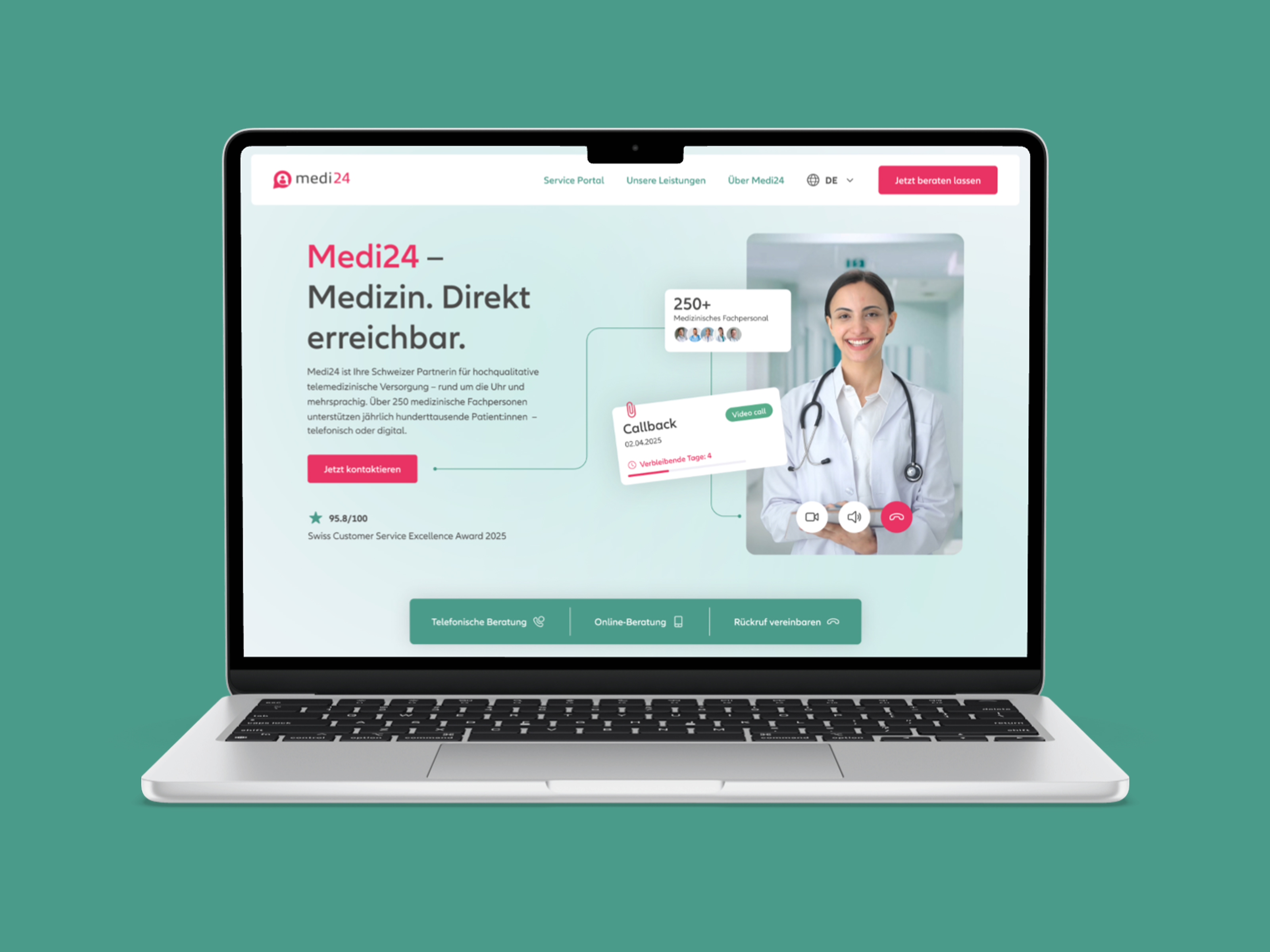 Medi24 Website Detail