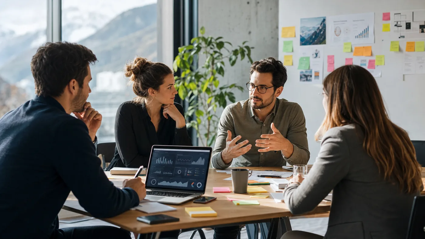 Team plant eine datengetriebene Growth Kampagne